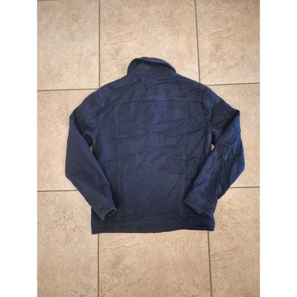 Fred Perry Wool Field Men's Jacket - Blue - 100% Wool